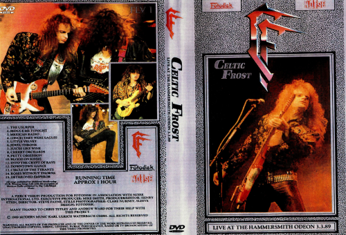 Celtic Frost - Live In Hammersmith Odeon (1989) (DVD5)