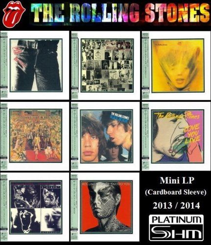 The Rolling Stones - 8 Albums Mini LP Platinum SHM-CD (2013-2014)