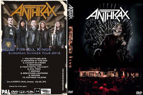 Anthrax - Berlin (Live 2016) (HD 720p)