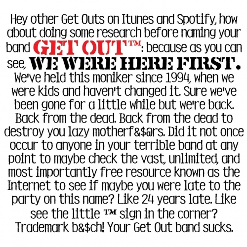 Get Out - We Were Here First (2019)