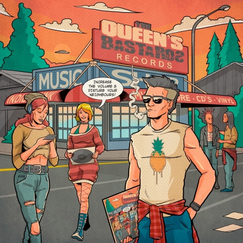 The Queen's Bastards - Increase the Volume & Disturb Your Neighbours (2019)