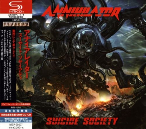 Annihilator - Suiсidе Sосiеtу (2СD) [Jараnеsе Еditiоn] (2015)