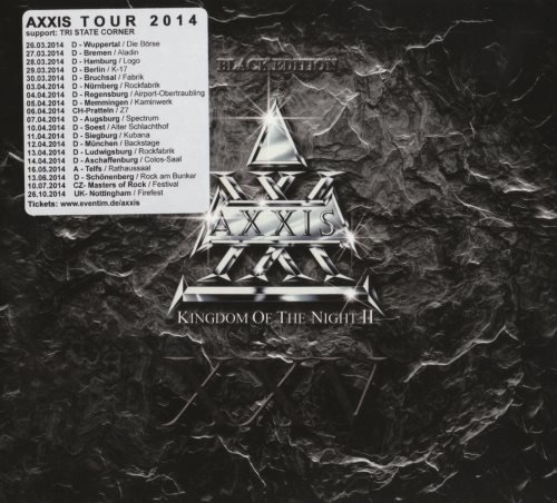Axxis - Кingdоm Оf Тhе Night II [Вlасk Еditiоn] (2014)
