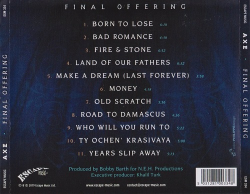 Axe - Final Offering (2019)