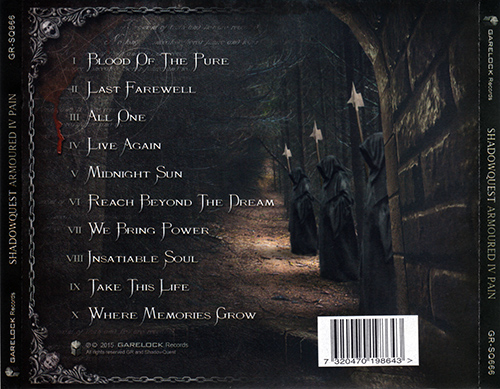 Shadowquest - Armoured IV Pain (2015) Shadowquest - Armoured IV Pain (2015)