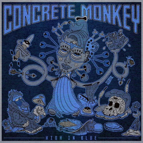 Concrete Monkey - High in Blue (2020)
