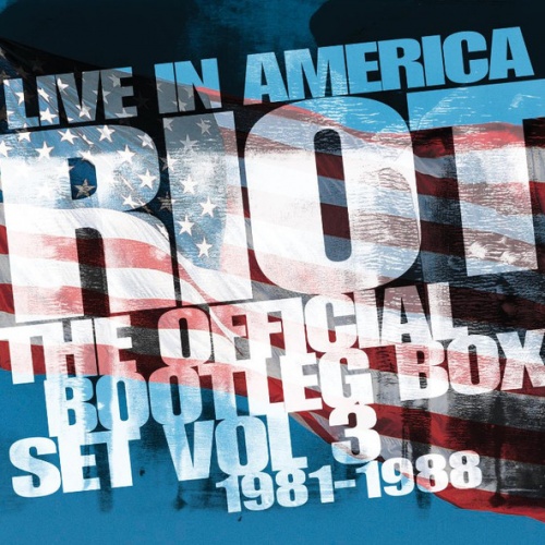 Riot ‎– Live In America: The Official Bootleg Box Set Volume 3: (1981-1988, 2019, 6 CD)