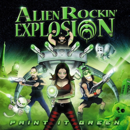 Alien Rockin' Explosion - Paint It Green (2020)