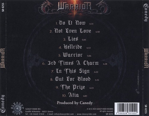 Canedy - Warrior (2020)