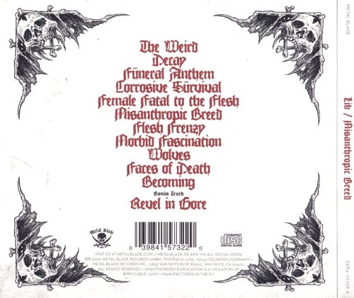 Lik - Misanthropic Breed (Limited Edition) (2020)