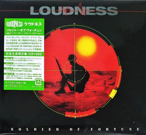 LOUDNESS – Soldier Of Fortune [30th Anniversary Japan-only Ltd. Edition 3xCD remastered] (2020)