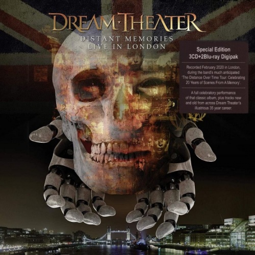 Dream Theater - Distant Memories - Live in London (3CD) (2020) + Hi-Res + 1080p + Blu-Ray