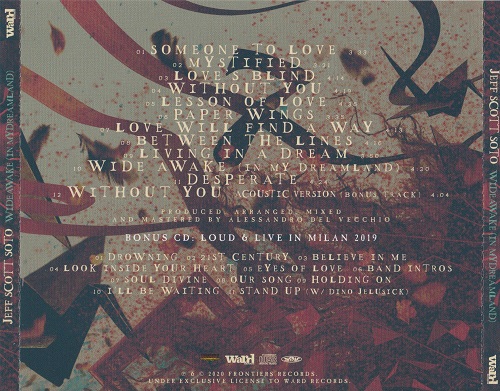 Jeff Scott Soto - Wide Awake (In My Dreamland) (Japanese Edition) (2020)