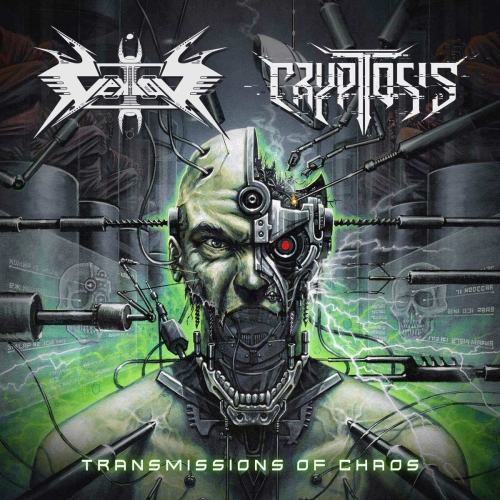 Vektor / Cryptosis - Transmissions of Chaos (Split) (2021)