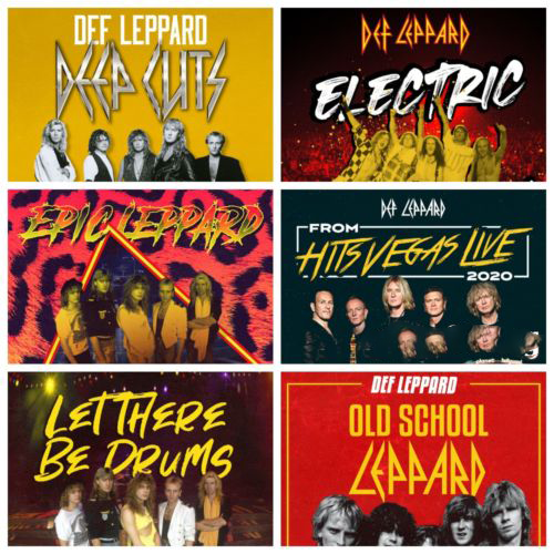 Def Leppard – Curated Full Series CDs (2021)