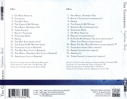 The Gathering - Nightimе Вirds [2СD] (1997) [2007]
