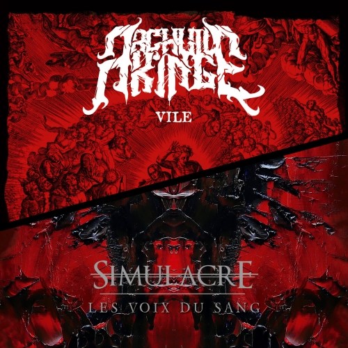Archvile King ft. Simulacre - Split Archvile King / Simulacre (2022)