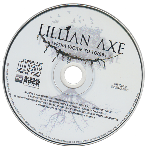Lillian Axe - From Womb To Tomb (2022) CD Scans