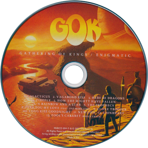 Gathering Of Kings - Enigmatic (2022) CD+Scans