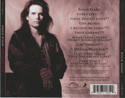 Jimi Jamison - Rock Hard (2022) CD+Scans