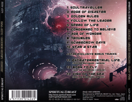 Airborn - Lizard Secrets: Part Two - Age of Wonder (Japan Edition) (2020) CD+Scans