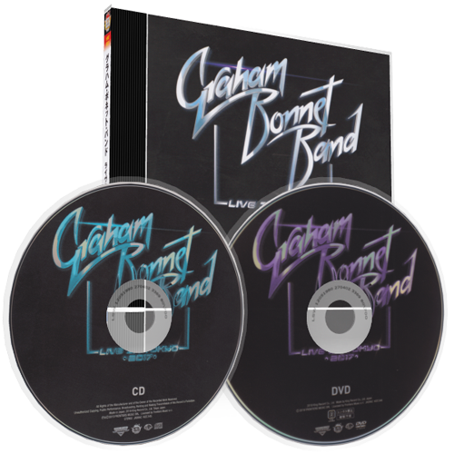 Graham Bonnet Band - Live In Tokyo 2017 [Japanese Edition] (2019) CD+Scans + DVD