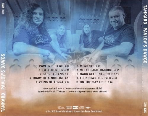 Tankard - Pavlov's Dawgs  (Japanese Edition) (2022) CD+Scans