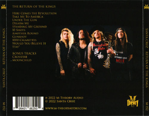 Santa Cruz - The Return of the Kings (2022) CD Version + Bonus Tracks