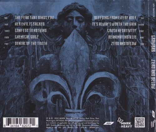 Crowbar - Zero and Below (2022) CD+Scans
