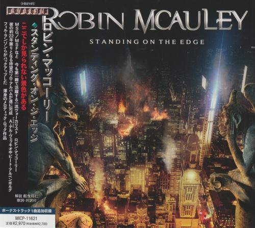 Robin McAuley - Stаnding Оn Тhе Еdgе [Jараnеsе Еditiоn] (2021)