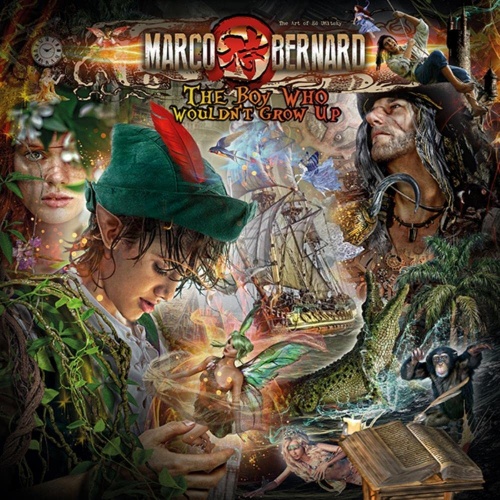 Marco Bernard (The Samurai Of Prog) - The Boy Who Wouldn’t Grow Up (2023) CD+Scans