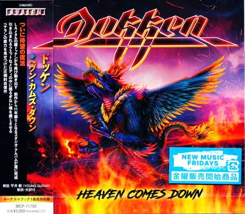 Dokken – Heaven Comes Down (Japan Edition) (2023) CD+Scans