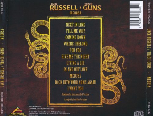 Russell / Guns - Medusa (2024) CD+Scans