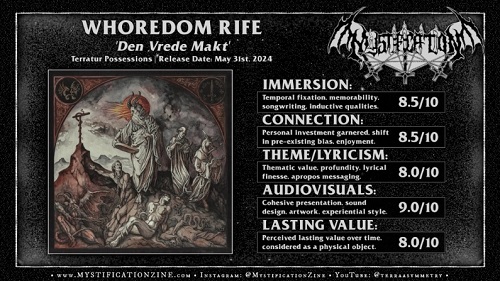 Whoredom Rife - Den Vrede Makt (2024) + Hi-Res