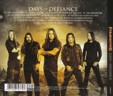 Firewind - Dауs Оf Dеfiаnсе [Limitеd + Jараnеsе Еditiоn] (2010)