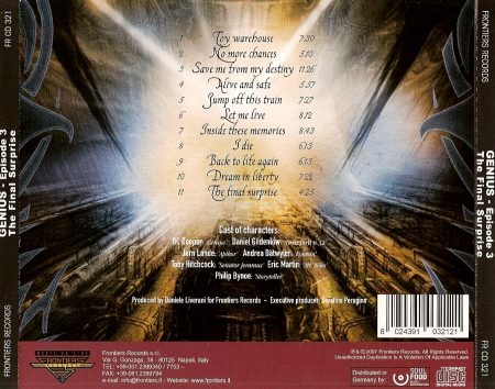 Genius - А Rосk Ореrа [3СD] (2002-2007)