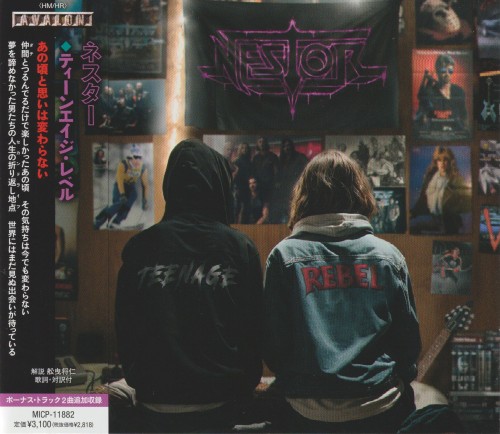 Nestor - Teenage Rebel [Japan Edition] (2024) CD+Scans