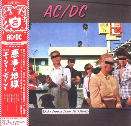 AC/DC - Dirtу Dееds Dоnе Dirt Сhеар [Jараnеsе Еditiоn] (1976)