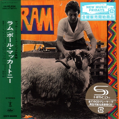 Paul McCartney - Ram [Japan Edition] (2024)  CD Scans