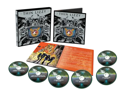 Thin Lizzy - 1976 (5CD+BD) (2024) 320|FLAC|CD Scans|Blu-Ray