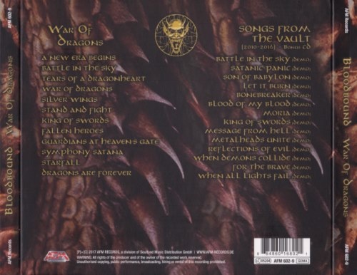 Bloodbound - Wаr Оf Drаgоns [2СD] (2017)