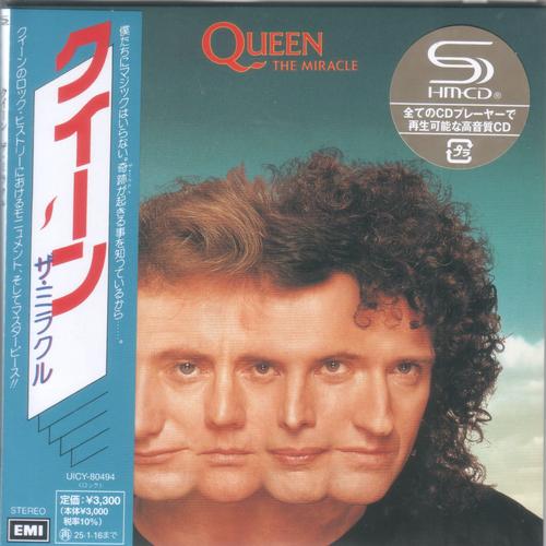 Queen - The Miracle [UICY-80494] (1989) [Japan Edition 2024] CD Scans