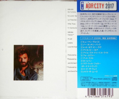 KENNY LOGGINS – Vox Humana [AOR CITY Series remastered +2]