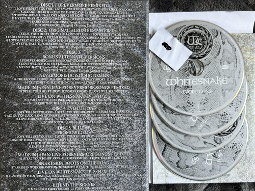 Whitesnake - Forevermore [5CD Remastered Deluxe Edition] (2025) 320|FLAC|BD, CD-Rip