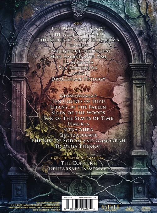 Therion - Con Orquesta (2026)  [2CD+BD], CD Scans + UHD