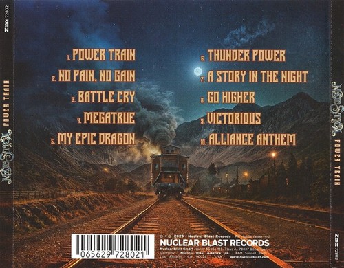 Majestica - Power Train (2025) 320|FLAC, CD Scans