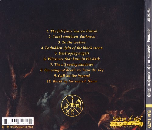 Necrofier - Burning Shadows in the Southern Night (2023), 320|FLAC, CD Scans
