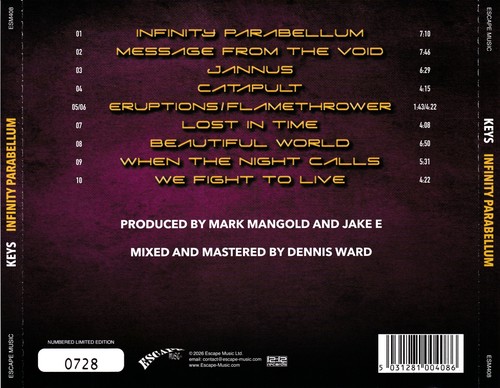 Keys - Infinity Parabellum (2026) 320|FLAC, CD Scans