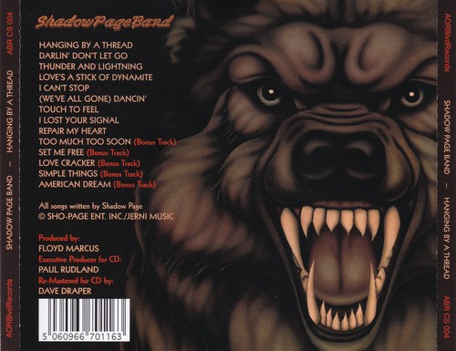 Shadow Page Band - Hanging By A Thread [Remaster 2024] (1985) 320|FLAC, CD Scans