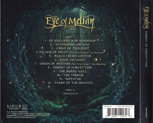 Eye of Melian - Forest of Forgetting [2CD] (2026) 320|FLAC |CD|Scans